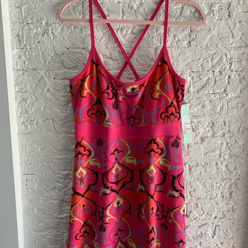 Lola A-Line Athletic Fitness Yoga Dress XL